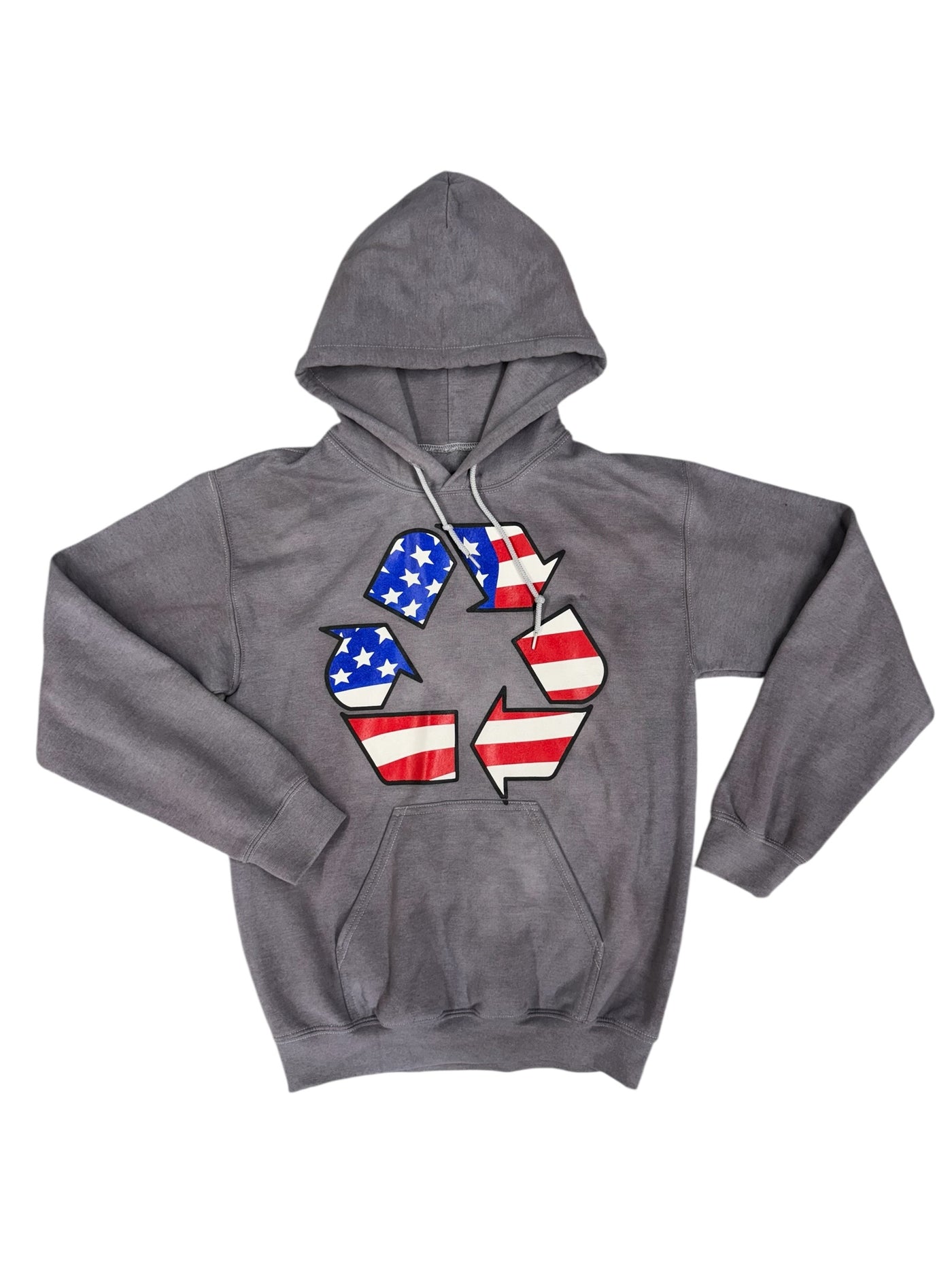 Over Dyed USA Recycling Hoodie (S)
